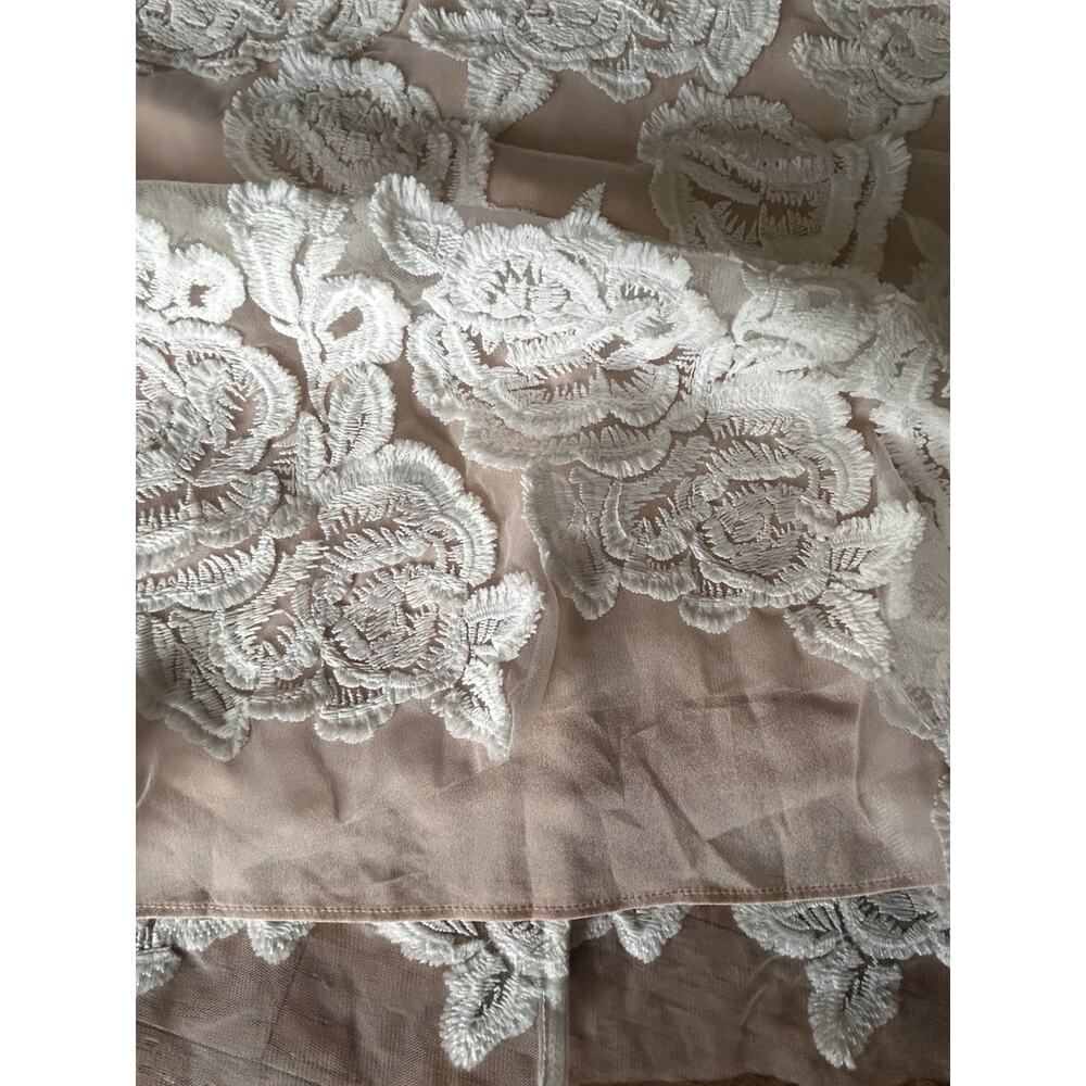 REISS Meghan Floral Dress Sz 10 Lace Bodycon Wedding Cocktail Romantic NEW $475 - Picture 14 of 16